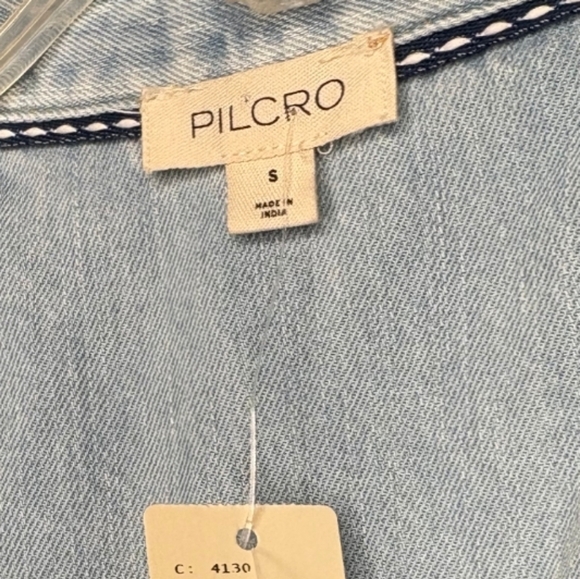 Pilcro Sleeveless Denim Dress Nwt Size Small - Picture 3 of 5